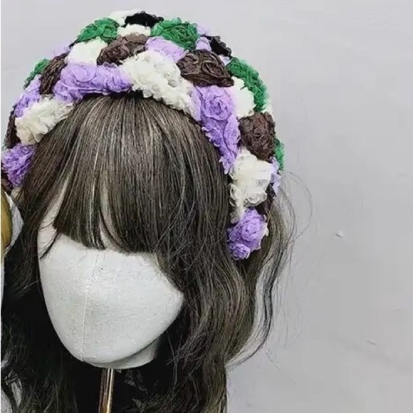 Thick Multicolored Headband main image 2